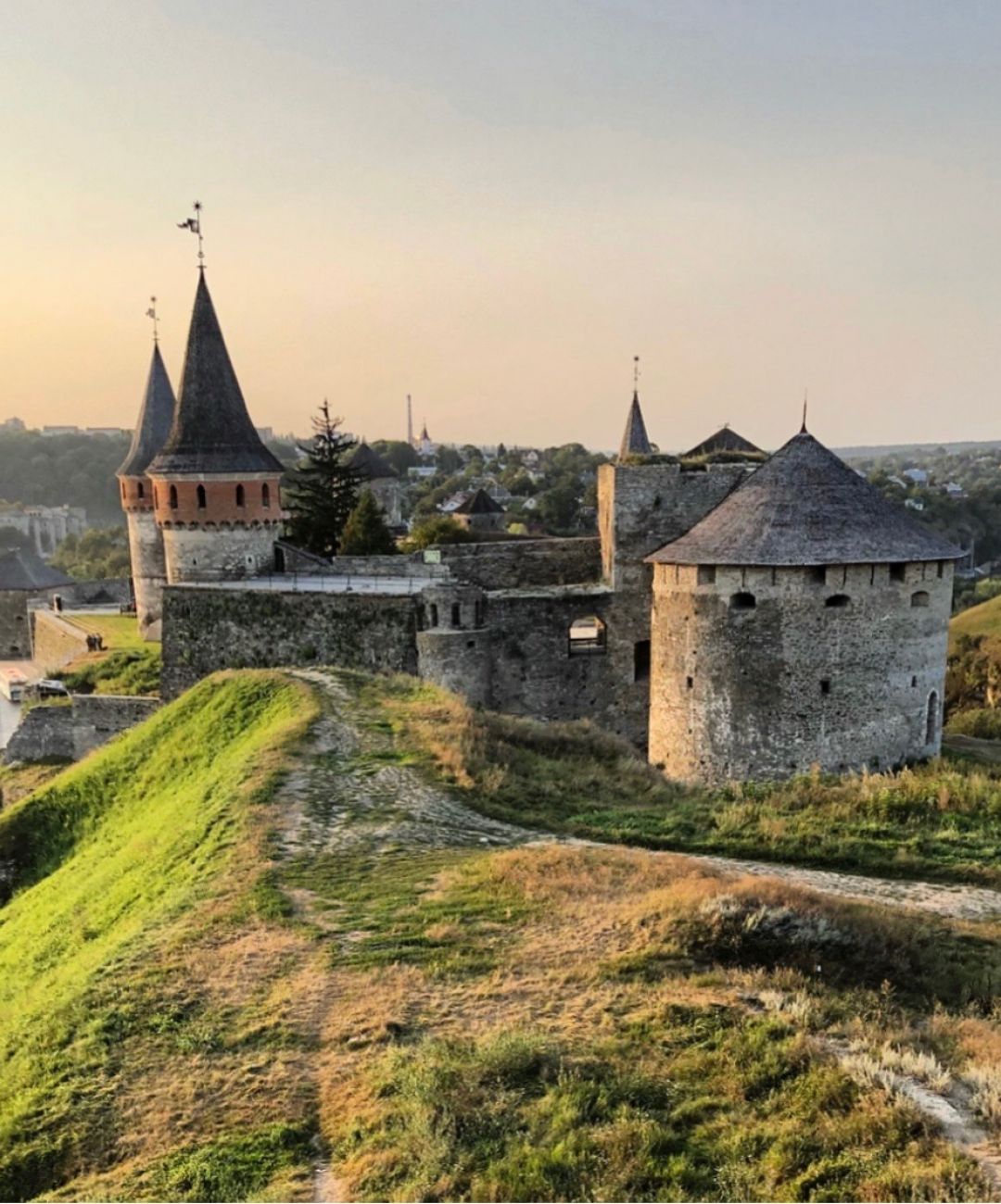 Kamianets-Podilskyi Castle Western Ukraine